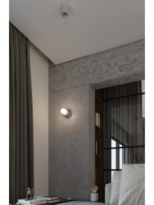 Lampa z widoczną żarówką loft minimalistyczna industrialna pojedyncza