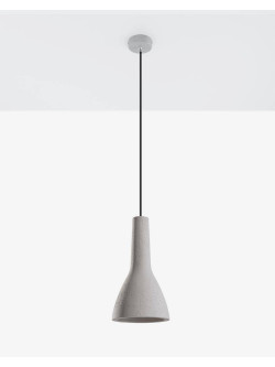 Lampa wisząca nad stół / wyspę EMPOLI betonowa