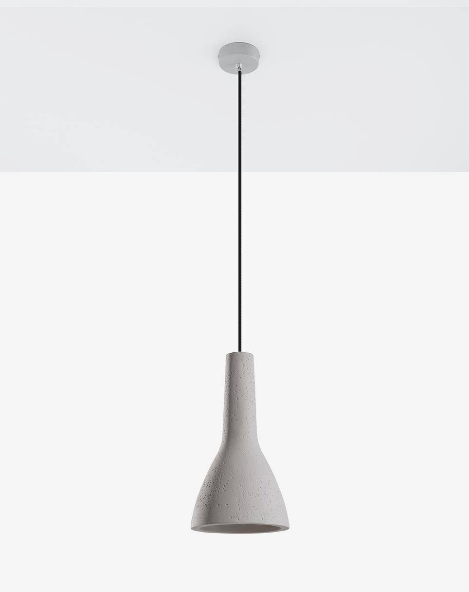 Lampa wisząca nad stół / wyspę EMPOLI betonowa