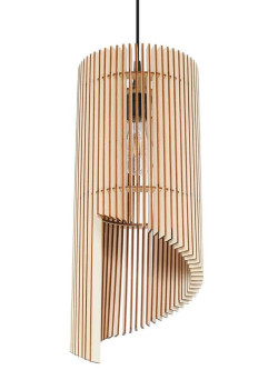Lampa wisząca drewniana ALEXIA Sollux SL.0640