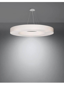 Żyrandol SATURNO SLIM 90 biały