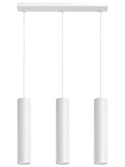 Lampa wisząca LAGOS 3L biała Sollux SL.0325