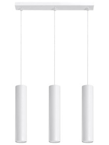Lampa wisząca LAGOS 3L biała Sollux SL.0325