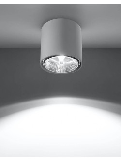 Lampa okrągła 12 cm TIUBE biała SL.0695