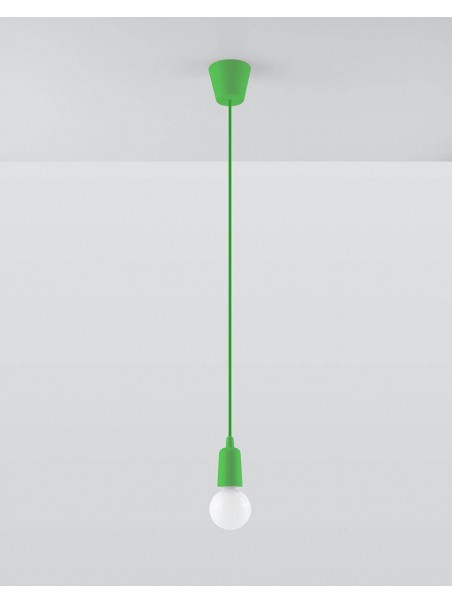 Lampa wisząca DIEGO 1 zielony Lampa wisząca DIEGO 1 zielony