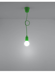 Lampa wisząca DIEGO 1 zielony Lampa wisząca DIEGO 1 zielony