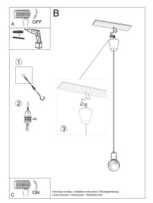 Lampa wisząca DIEGO 1 zielony Lampa wisząca DIEGO 1 zielony