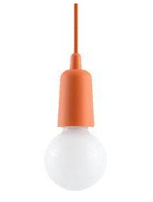 Lampa wisząca DIEGO 1 pomarańczowy Lampa wisząca DIEGO 1 pomarańczowy