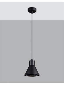 Lampa wisząca TAZILA 1 czarna [ES111]