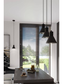 Lampa wisząca TAZILA 1 czarna [ES111]