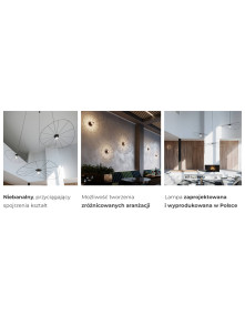 Kinkiet / Plafon ESKOLA 110 czarny Kinkiet / Plafon ESKOLA 110 czarny