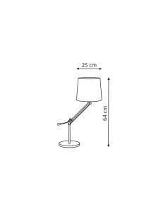 Cremona lampa biurkowa LP-334/1T