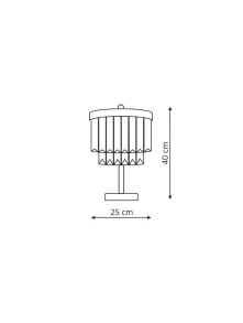 Vetro lampa biurkowa LP-2910/1T