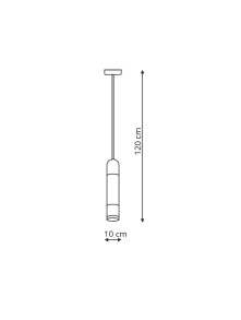 Forli 1 lampa wisząca LP-8011/1P Forli 1 lampa wisząca LP-8011/1P