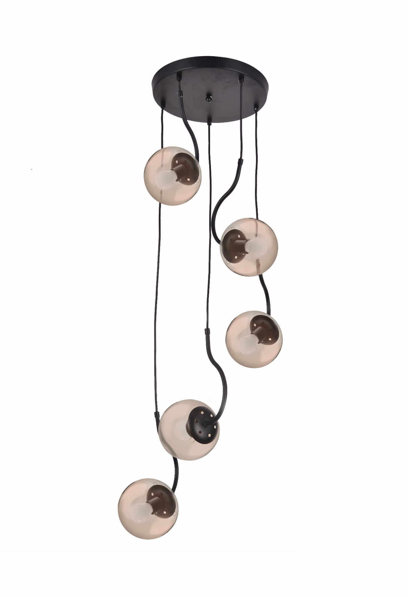 Hook 5 wiszaca czarna LP-125/1W BK