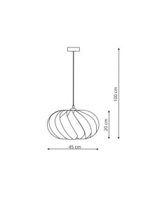 Jet lampa wisząca biała LP-023/1P WH Jet lampa wisząca biała LP-023/1P WH
