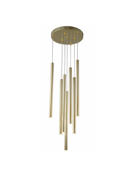 Lungo 7 złota lampa wisząca LP-894/7P GD Lungo 7 złota lampa wisząca LP-894/7P GD