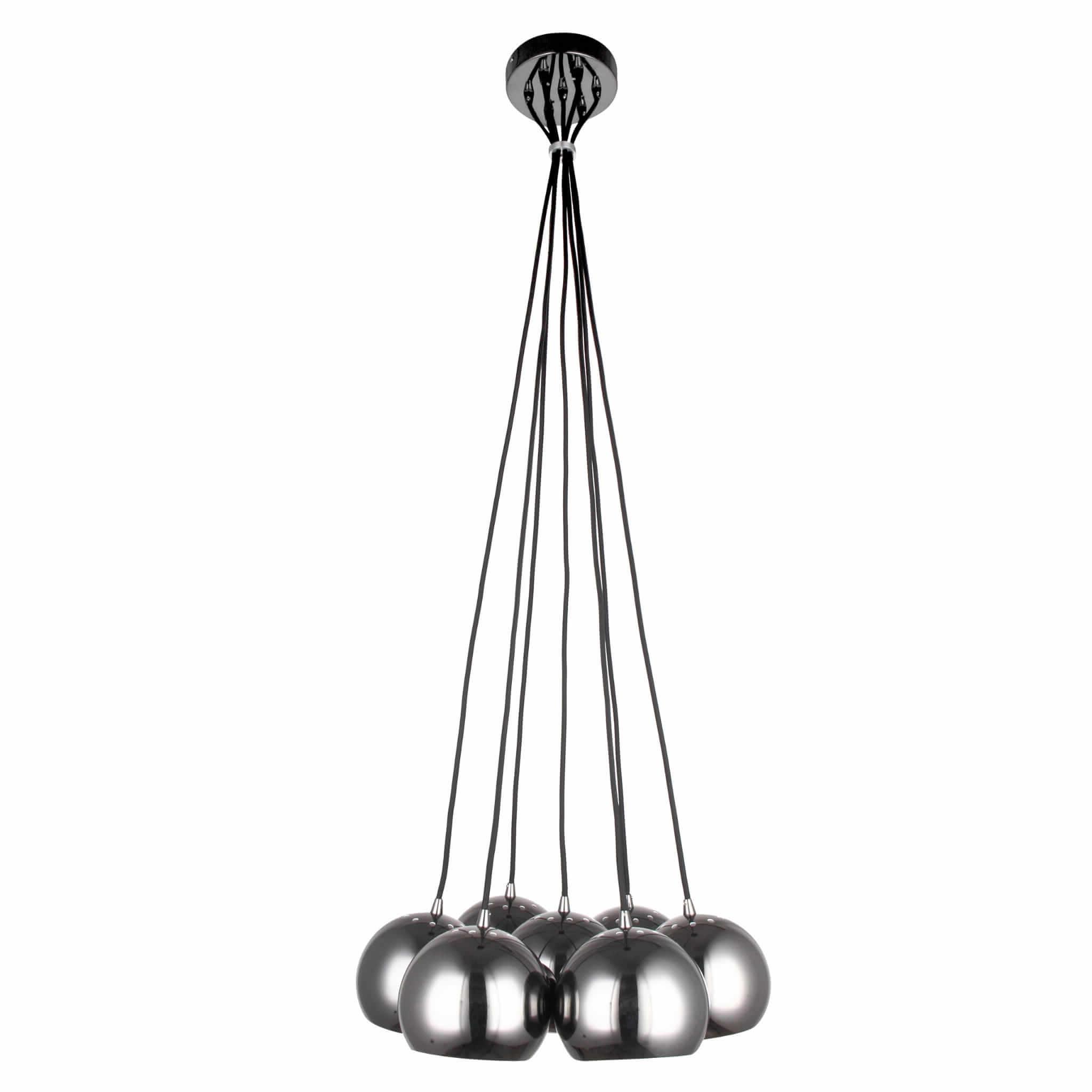 Punto 7 lampa wisząca grafit LP-22872/7P