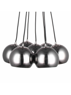 Punto 7 lampa wisząca grafit LP-22872/7P