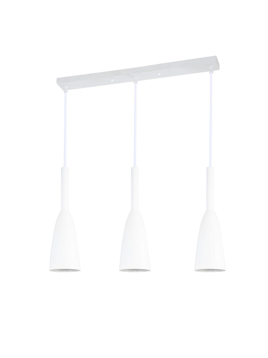 Solin 3 lampa wisząca linia biała LP-181/3L WH