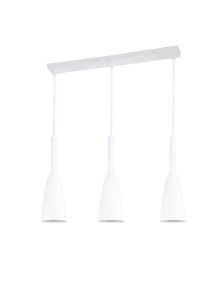Solin 3 lampa wisząca linia biała LP-181/3L WH