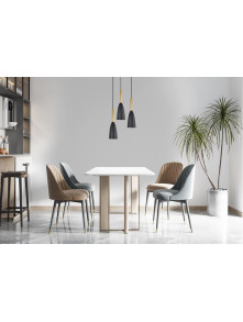 Solin 3 lampa wisząca talerz czarno/złota LP-181/3P BK/GD