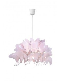 Lampa wisząca dekoracyjna różowe motyle Farfalla