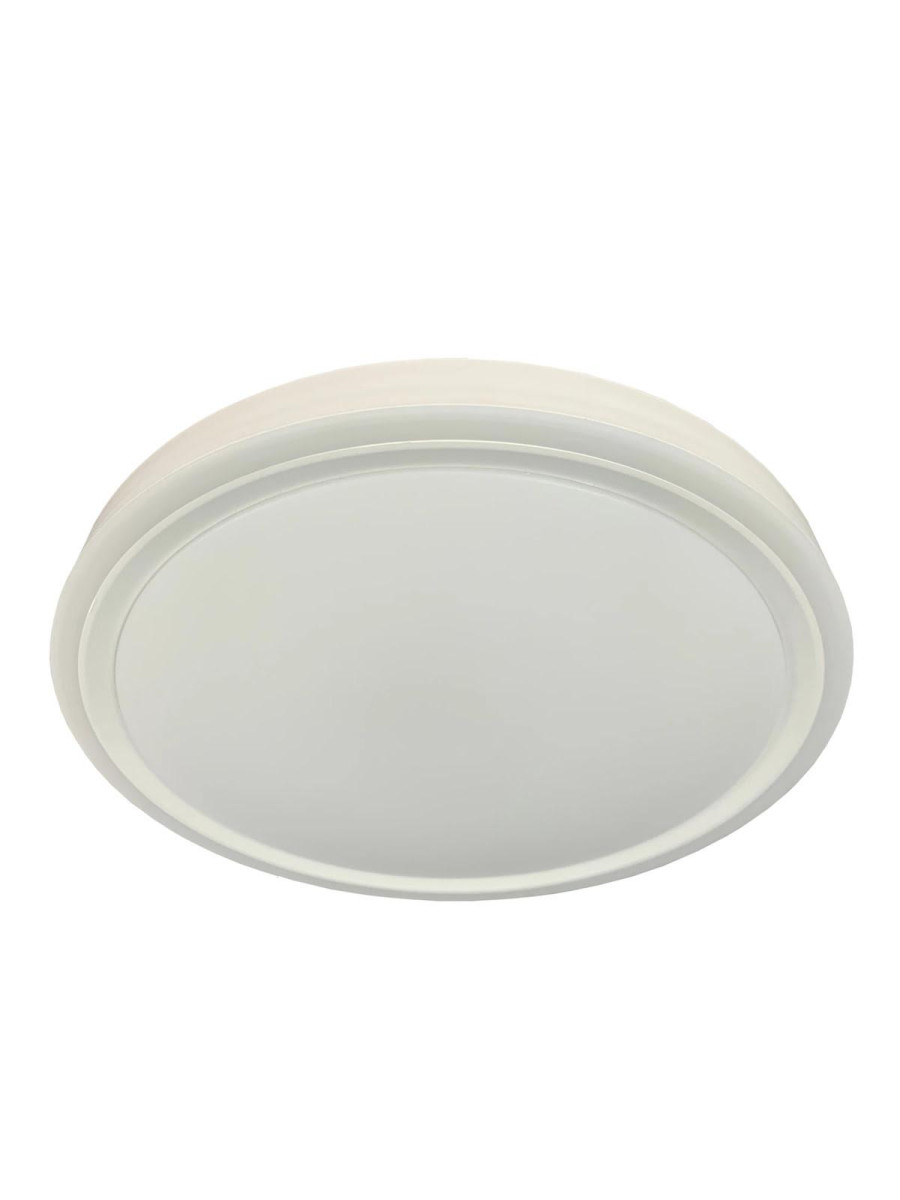 Okrągły biały plafon LED 24W Vegas 40 cm z IP 54 neutralna barwa 4000K 