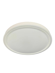 Okrągły biały plafon LED 24W Vegas 40 cm z IP 54 neutralna barwa 4000K 