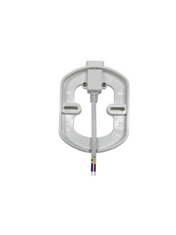 Okrągły biały plafon LED 24W Vegas 40 cm z IP 54 neutralna barwa 4000K 