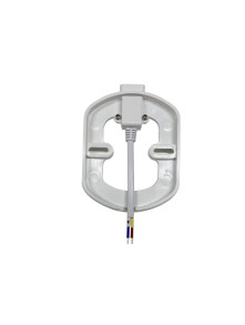 Okrągły biały plafon LED 24W Vegas 40 cm z IP 54 neutralna barwa 4000K 