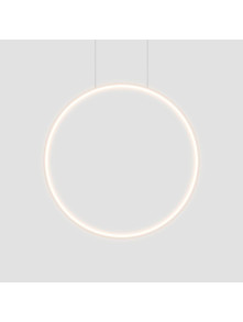 Biała lampa wisząca duża obręcz / okrągły ring do lustra w łazience LED 90 cm MIRROR 50W 3000K ciepła barwa Biała lampa wisząca duża obręcz / okrągły ring do lustra w łazience LED 90 cm MIRROR 50W 3000K ciepła barwa