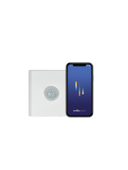 Biały czujnik Smart Light - sensor ruchu i zmierzchu do oświetlenia Smart Nordlux