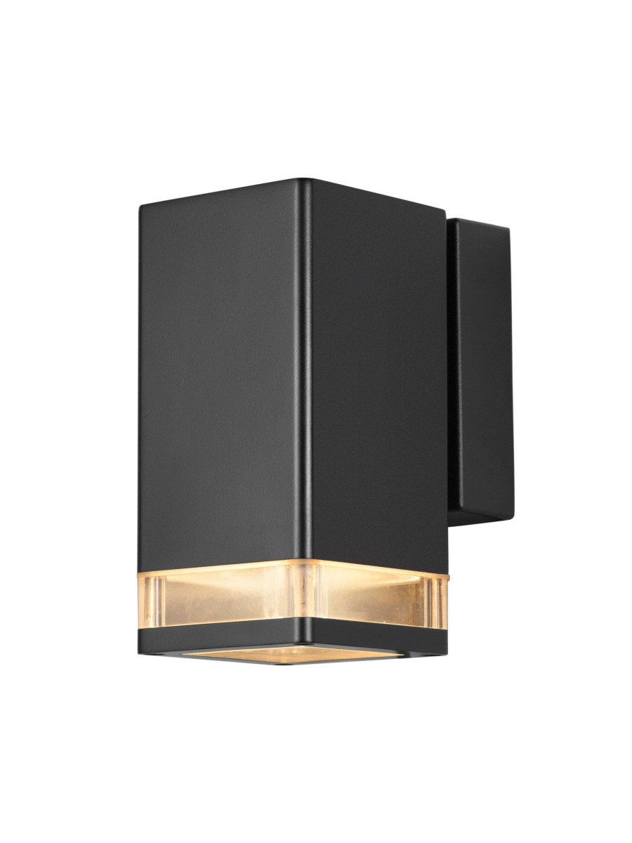 Kinkiet zewnętrzny nowoczesny Elm czarny aluminiowy z IP44 – Nordlux