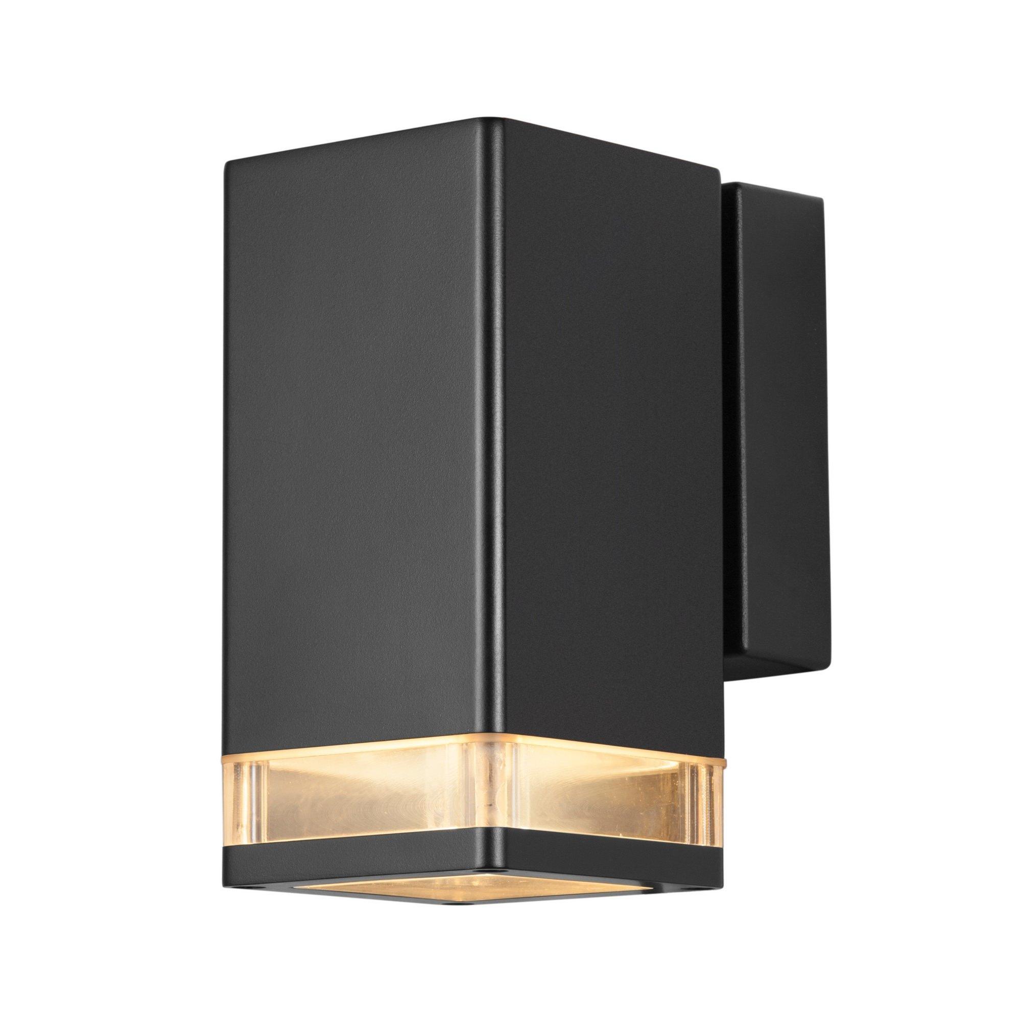 Kinkiet zewnętrzny nowoczesny Elm czarny aluminiowy z IP44 – Nordlux
