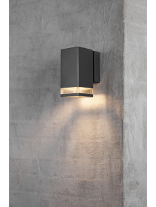 Kinkiet zewnętrzny nowoczesny Elm czarny aluminiowy z IP44 – Nordlux Kinkiet zewnętrzny nowoczesny Elm czarny aluminiowy z IP44 – Nordlux