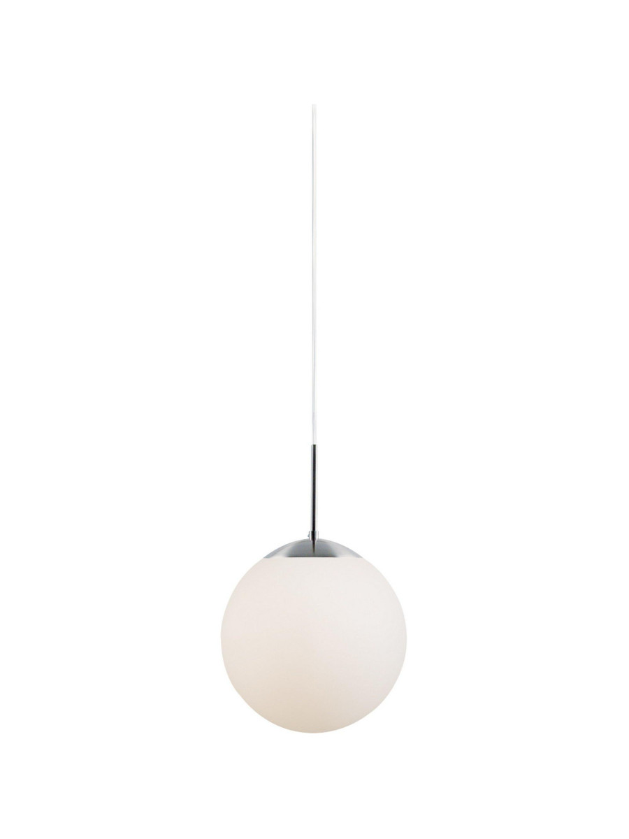 Lampa wisząca Cafe 15 E27 biała kula szklana z mlecznego szkła 15 cm – Nordlux​