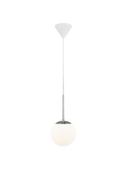 Lampa wisząca Cafe 15 E27 biała kula szklana z mlecznego szkła 15 cm – Nordlux​
