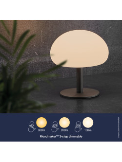 Przenośna lampa ogrodowa na stolik - taras Sponge, LED z IP65 wodoszczelna