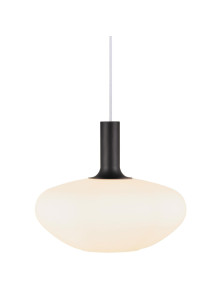Owalna lampa wisząca Alton 35 - Nordlux - duży klosz z opalizującego szkła Owalna lampa wisząca Alton 35 - Nordlux - duży klosz z opalizującego szkła