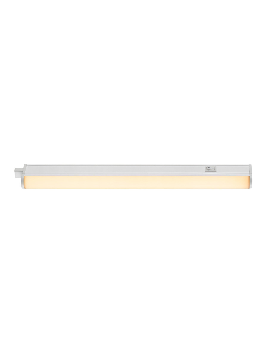 Listwa podszafkowa Renton 30 cm - zintegrowany LED 2700K z włącznikiem na obudowie