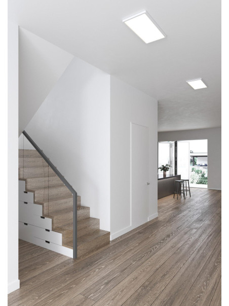 Prostokątny panel LED Harlow 60x30 cm biały, 2400lm 2700k, ściemniacz Prostokątny panel LED Harlow 60x30 cm biały, 2400lm 2700k, ściemniacz
