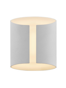 Biały kinkiet zewnętrzny Grip, tuba ścięta pod kątem, Smart LED - ściemniacz, zmiana barwy, bluetooth Biały kinkiet zewnętrzny Grip, tuba ścięta pod kątem, Smart LED - ściemniacz, zmiana barwy, bluetooth