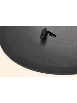 Przenośna lampa ogrodowa Kettle To-Go 36, z IP65, ładowana USB, ściemnialna, z tworzywa, czarny uchwyt
