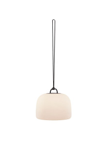 Przenośna lampa ogrodowa Kettle To-Go 36, z IP65, ładowana USB, ściemnialna, z tworzywa, czarny uchwyt