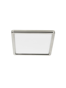 Plafon kwadratowy LED Oja 29 nikiel chrom ultra płaski, z Moodmaker 14,5W 3000/4000K – Nordlux​ 