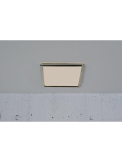 Plafon kwadratowy LED Oja 29 nikiel chrom ultra płaski, z Moodmaker 14,5W 3000/4000K – Nordlux​ 