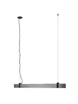 Lampa wisząca grafitowa metalowa belka Lilt LED nad stół lub wyspę - z ściemniaczem 28W 2700K