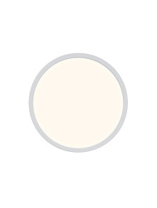 Nowoczesny biały niski plafon LED Oja 29, regulowana barwa, ściemnialny, IP54, poświata Nowoczesny biały niski plafon LED Oja 29, regulowana barwa, ściemnialny, IP54, poświata