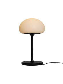 Lampa stołowa mobilna akumulatorowa Sponge LED czarna - stacja ładująca 